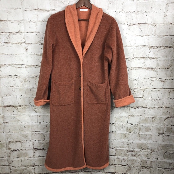 bryn Walker Jackets & Blazers - Bryn Walker Long Fleece Duster Cardigan Coat Small